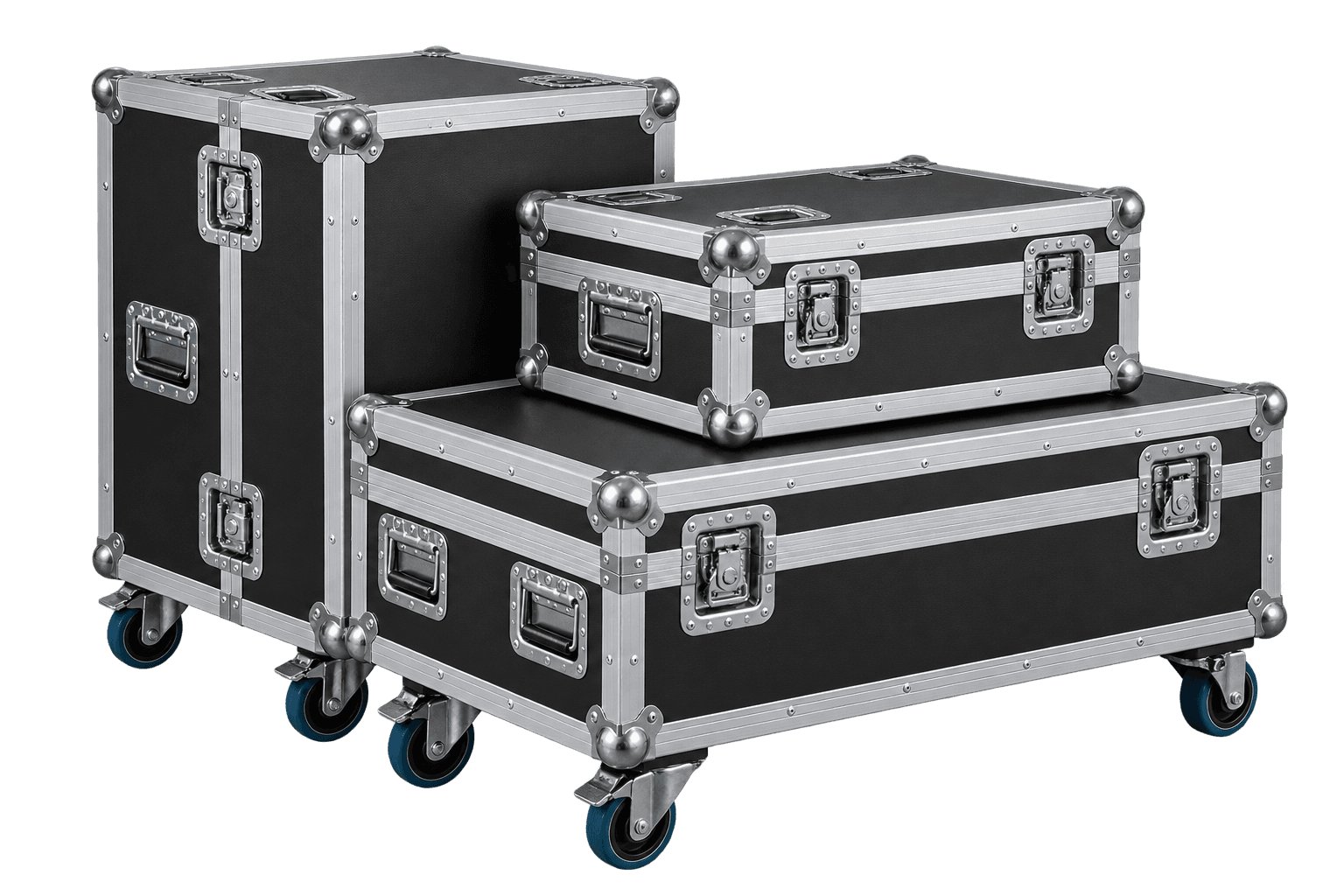 Flight cases de matériel événementiel